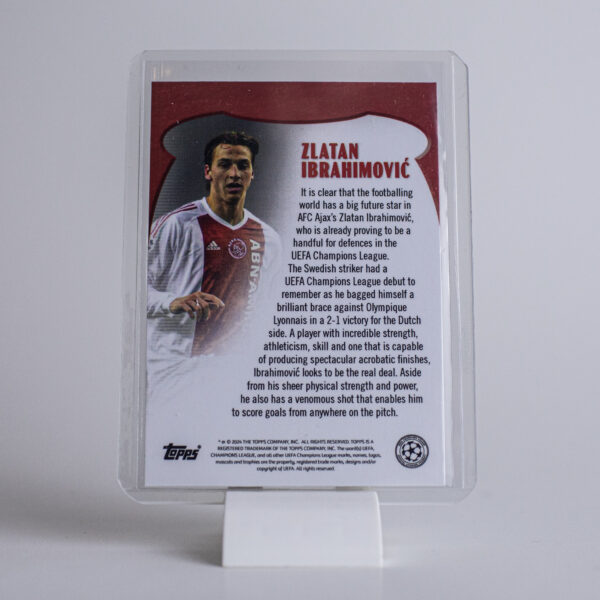 Zlatan Ibrahimović - Topps RC Ajax - Image 2