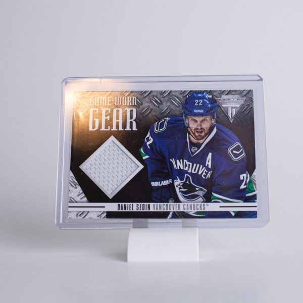 Daniel Sedin - Panini Titanium 2012-2013 Game Worn Gear Panini