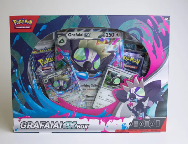 Pokemon ex Box: Grafaiai ex (2024) (4 Boosters)