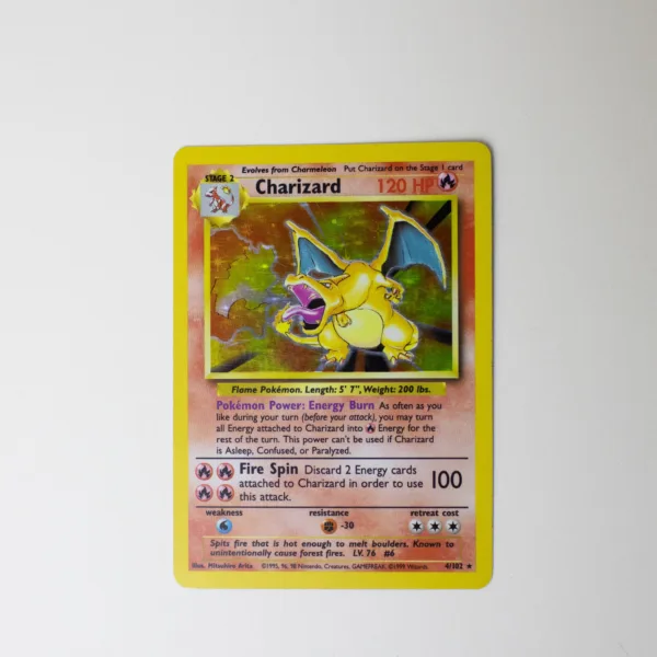 Charizard base set 4/102